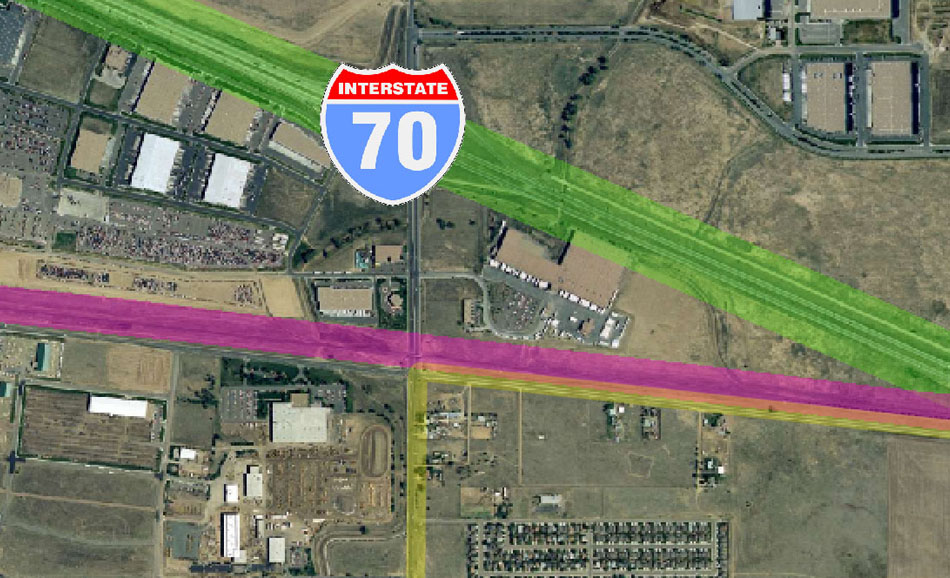 I-70 East Environmental Impact Statement (EIS) Project Map Zoom #59