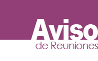 Aviso de Reuniones