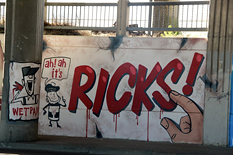 Photo of final mural artwork painted under the I-70 viaduct during the 'duct-work Event (October 6, 2016).